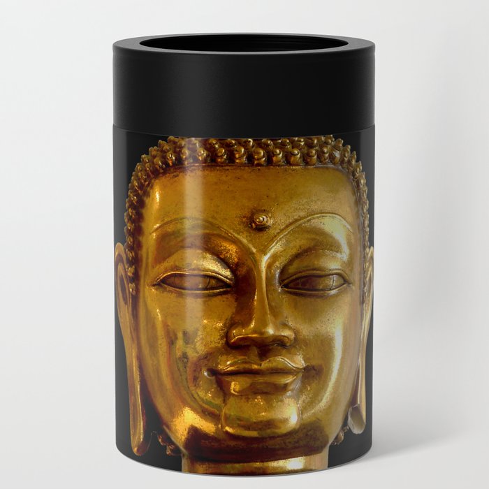 Golden Buddha by Lika Ramati Can Cooler