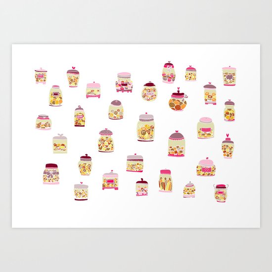 Cookie Jar Art Print