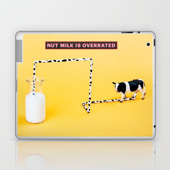 Nut Milk Is Overrated Laptop & iPad Skin