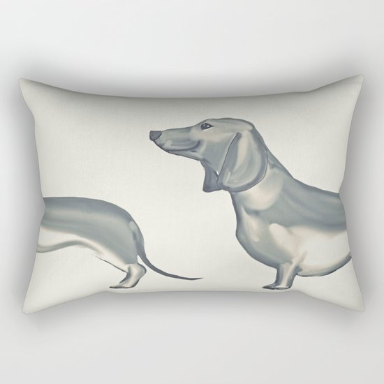 SAUSAGE DOG Rectangular Pillow