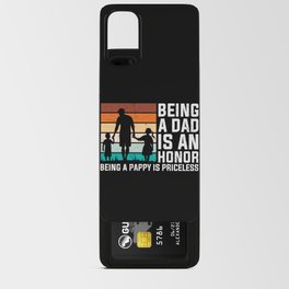Being A Pappy Is Priceless Android Card Case