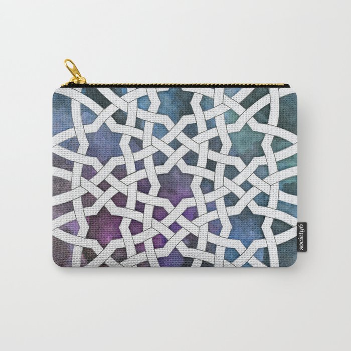 Galaxy Cutout Carry-All Pouch