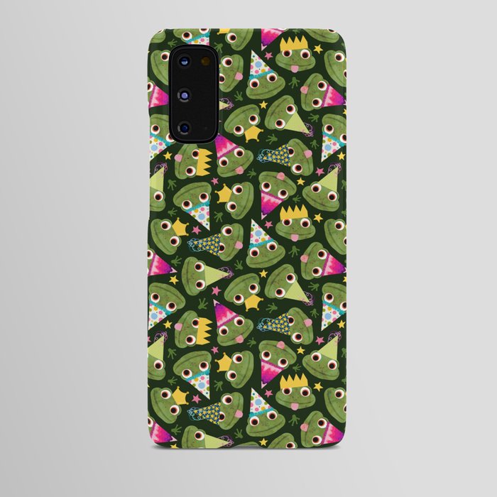 Party Frogs! // Green Android Case