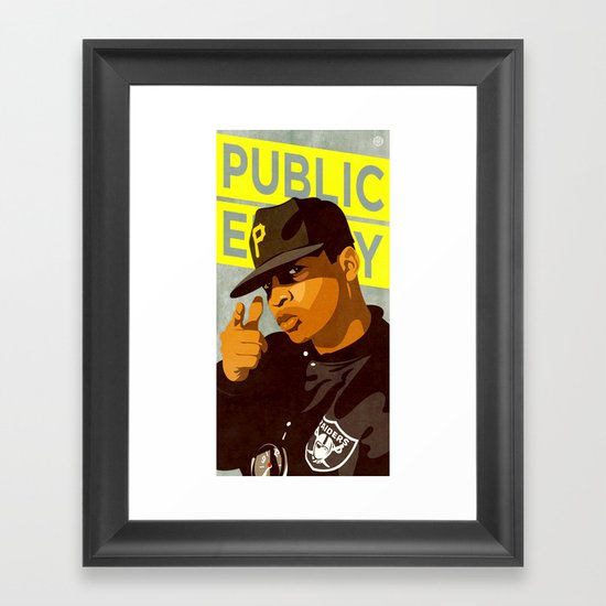 Chuck D Framed Art Print