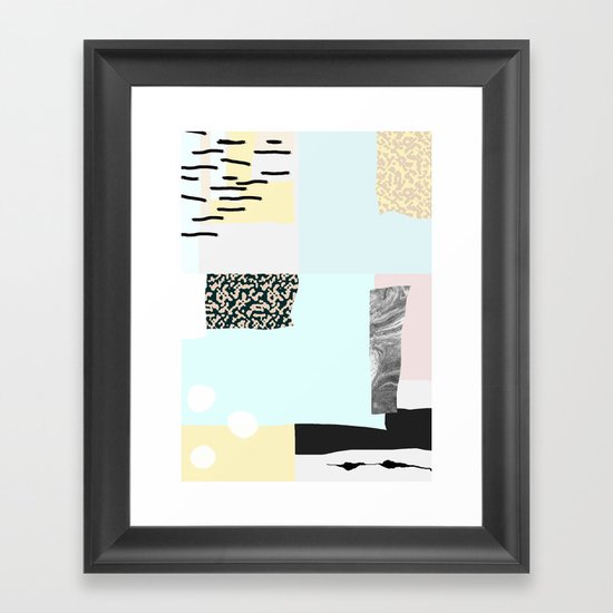 On the wall#4 Framed Art Print