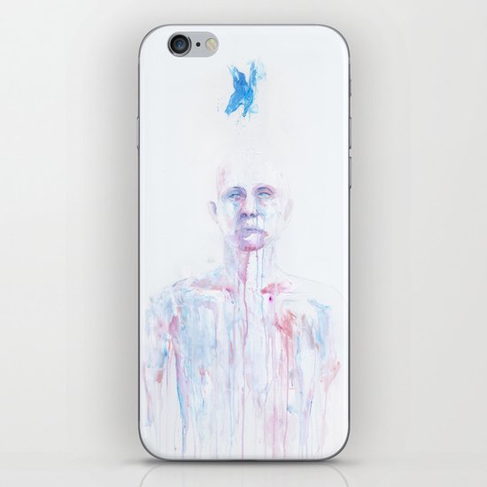 Last Blue Breath iPhone & iPod Skin