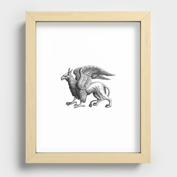 Peter the Griffin Recessed Framed Print