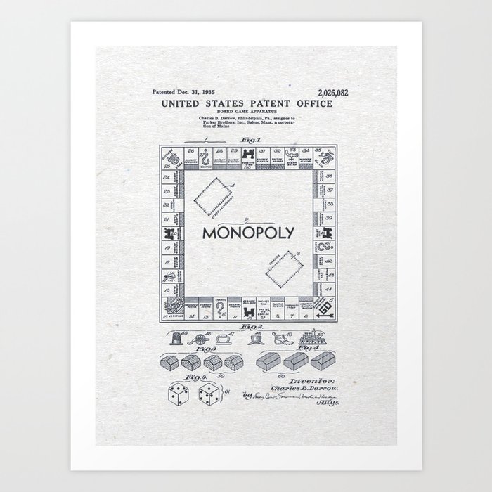 Monopoly Art Print