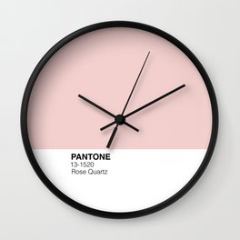 Pantone: Rose Quartz Wall Clock