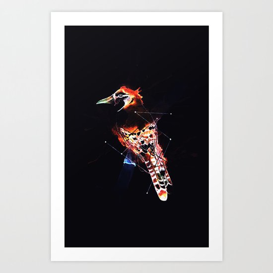 Fire Bird Art Print