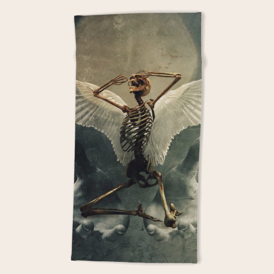 Fallen Angel Beach Towel