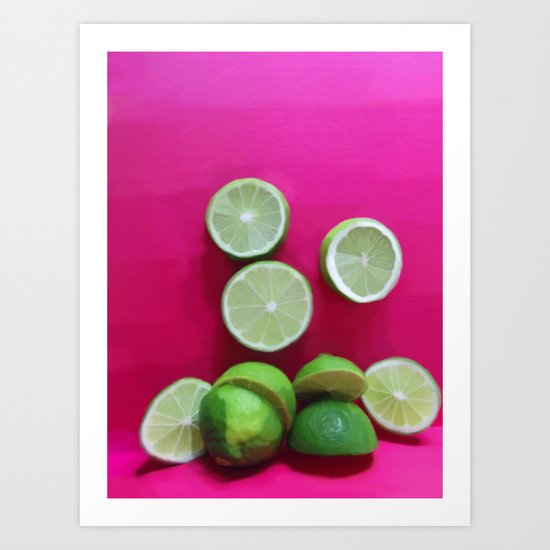 Cherry Limeade Art Print