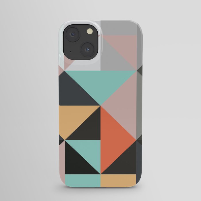 Modern Geometric 874 iPhone Case