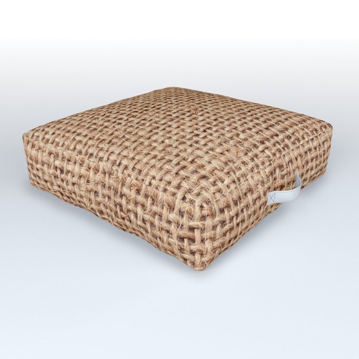 Jute hot sale floor cushion