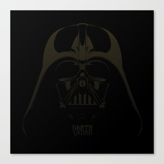 Dark Darth Canvas Print