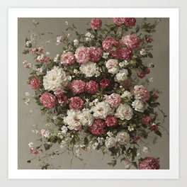 Beautiful Flower Arrangement, blossom, AI generated  Art Print