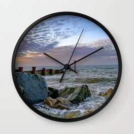 Cart Gap Beach, Norfolk Wall Clock