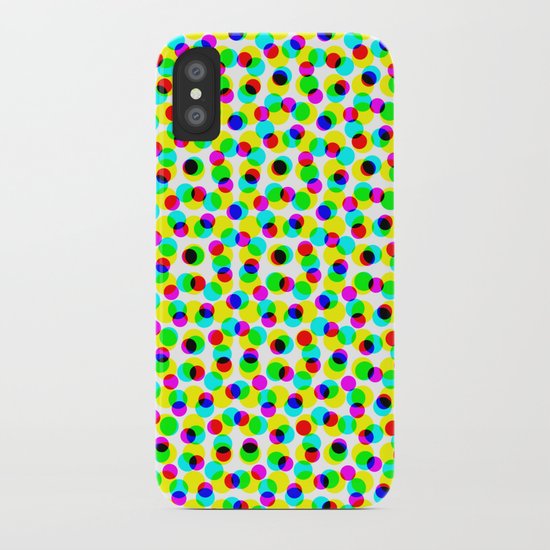 COLORFUL DOT iPhone Case