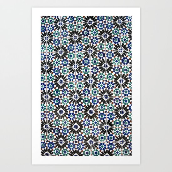 Azulejos Lisbon Portugal 4 Art Print