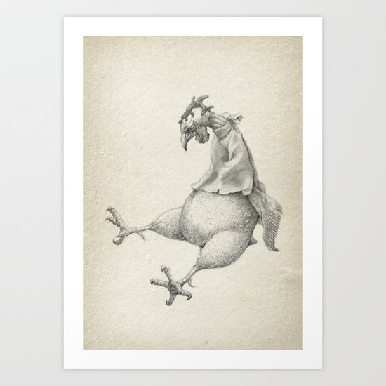 Rooster Art Print