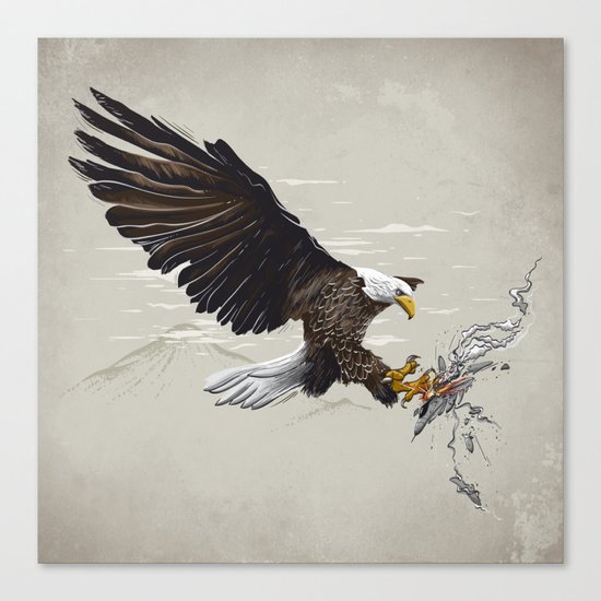 Air Fighter Canvas Print