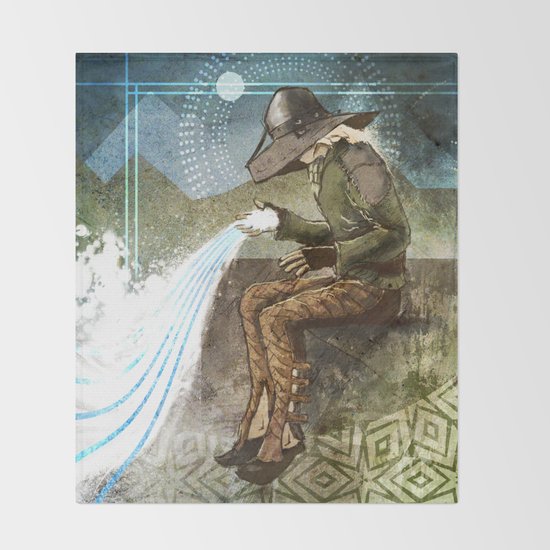 Dragon Age Inquisition Cole Charity Throw Blanket By Yuhime