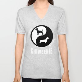 Chiweenie Cross Breed Dog Owners Gift | Pet Chiweenie V Neck T Shirt