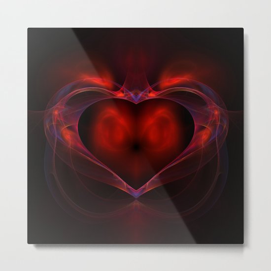 Aflame Metal Print