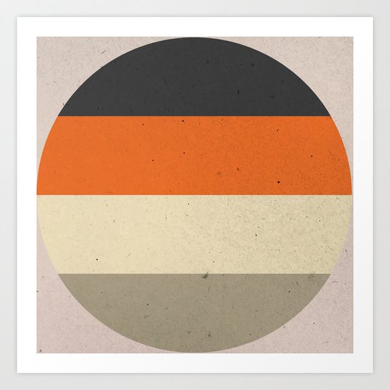 COLOR PATTERN III - TEXTURE Art Print