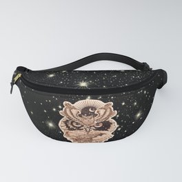 Owl Spirit of the Mountain Woodburn Fanny Pack