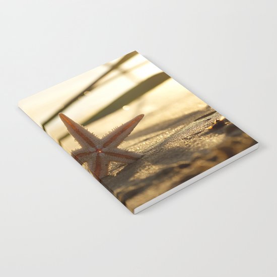 Starfish Still life on the beach Notebook