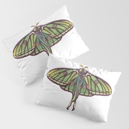 Spanish Moon Moth (Graellsia isabellae) Pillow Sham