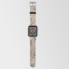 Chattanooga - USA - Eclectic Map Apple Watch Band