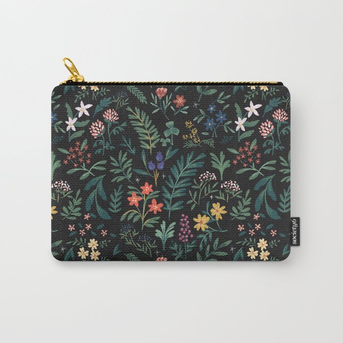 Woodland Floral Carry-All Pouch