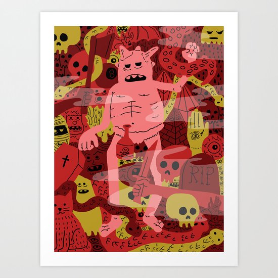 Full Dungeon Art Print