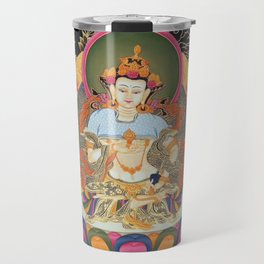 Dorje Sempa Thangka Vajrasattva Buddhist Art Travel Mug