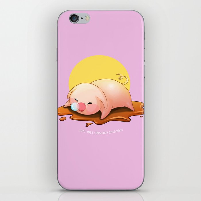 Year of the Pig iPhone Skin