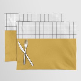 Clean (Yellow) Placemat