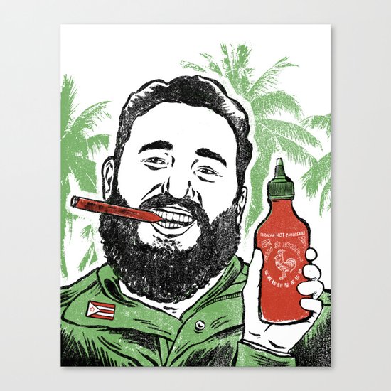 Castro Sauce Canvas Print