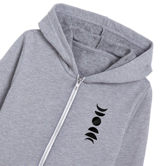 BW Moon Balance Kids Zip Hoodie