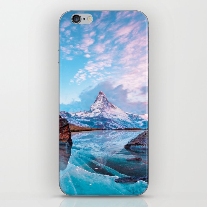 Frozen Matterhorn iPhone Skin