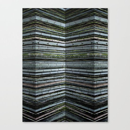 Bending Bamboo Canvas Print