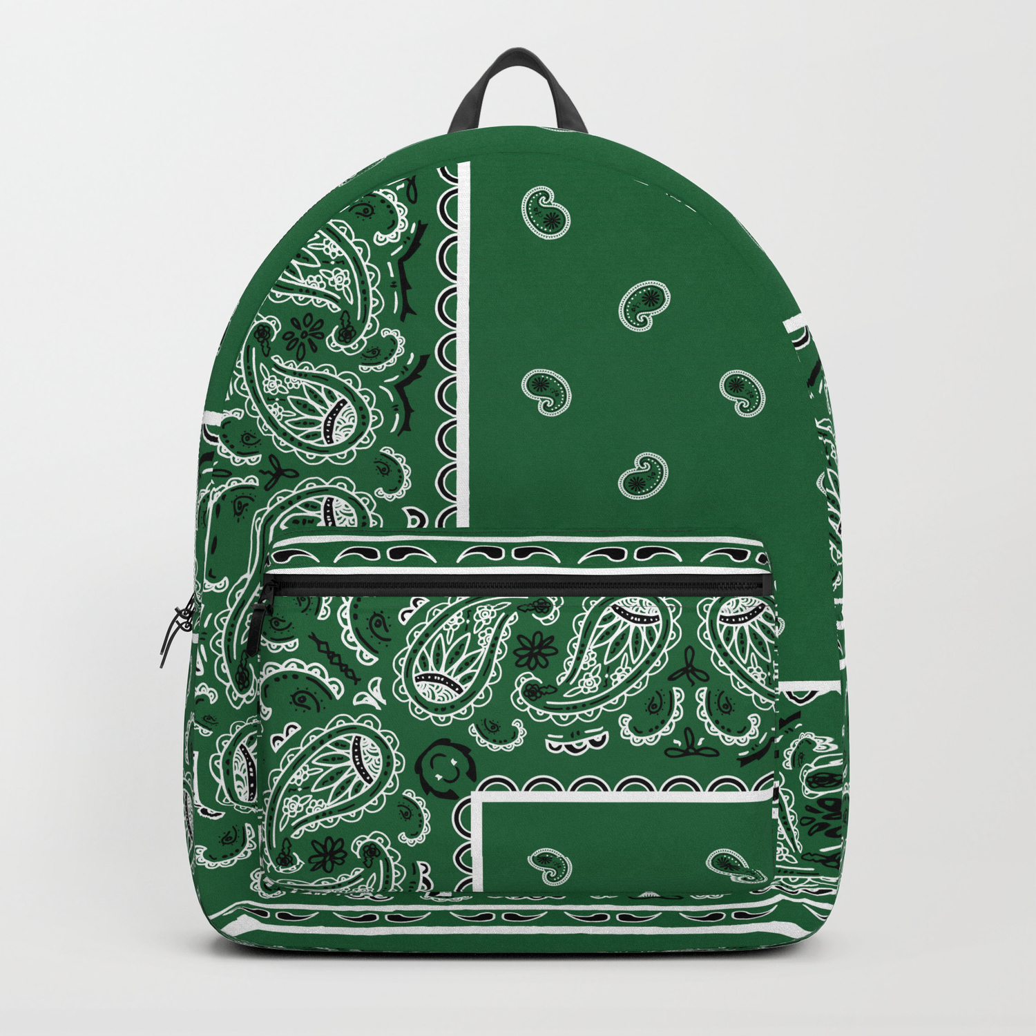 Classic Green Bandana Backpack By Bbco Society6