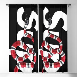 snake sup Blackout Curtain