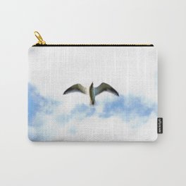 Seagull in Flight Carry-All Pouch