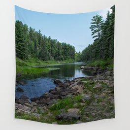 Boundary Waters River Wall Tapestry