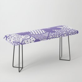 Geometrical pattern maximalist 17 Bench