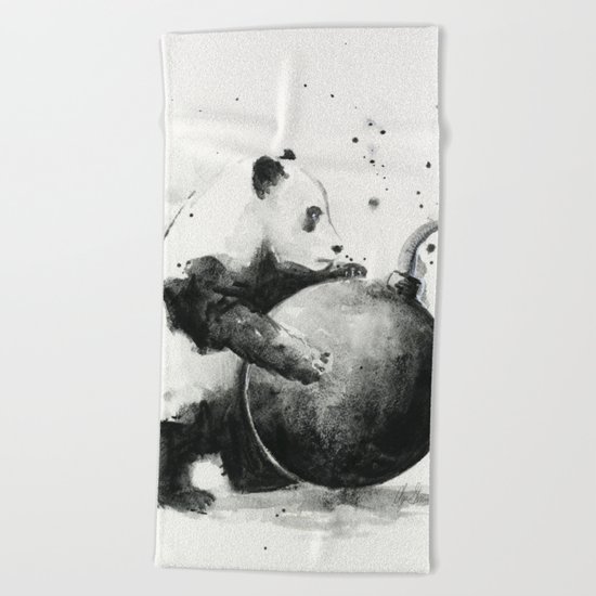 Panda Boom Beach Towel