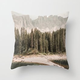 Dolomites Throw Pillow