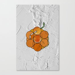 Sacred Orange Canvas Print